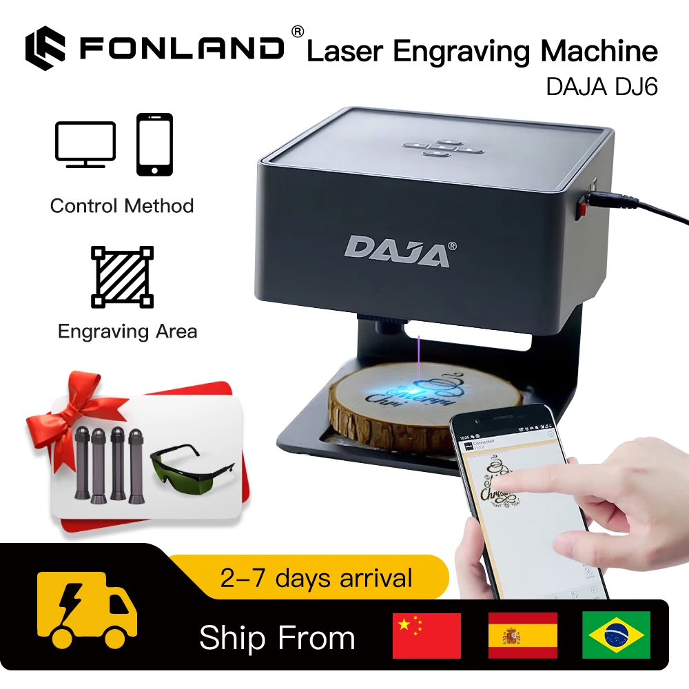 Fiber Laser Marking Machine 30W - DAJA 레이저 개기 CNC DIY DJ6