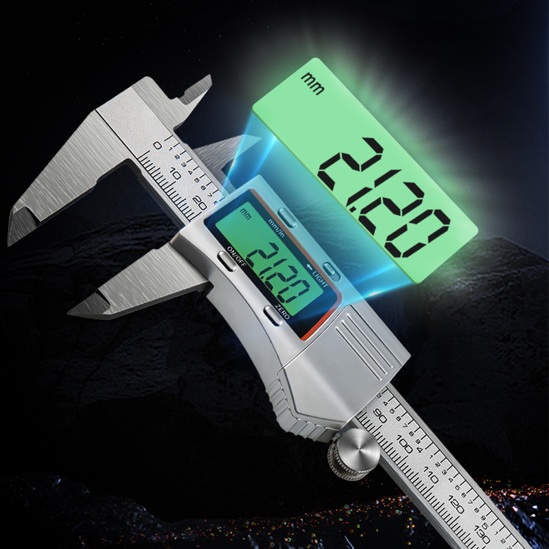 Digital Caliper 150Mm Stainless Steel - 백라이트 디지털 캘리퍼 스테인레스 스틸 금속
