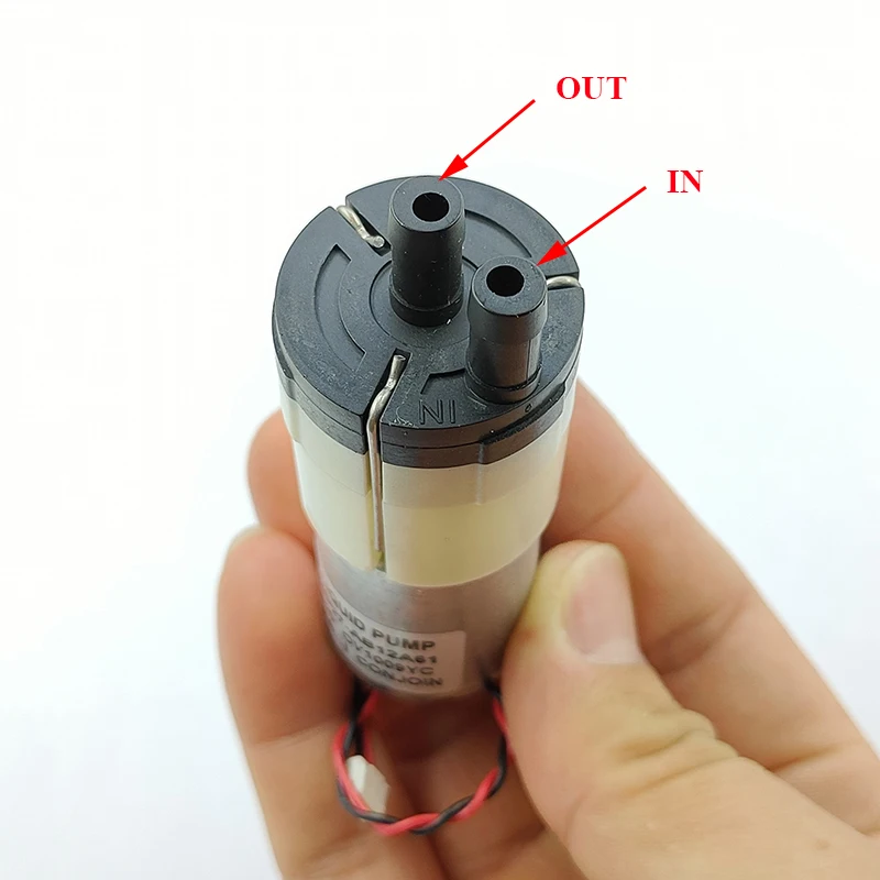 Mini Peristaltic Pump 12V - CJWP27-AB12A61 DC 12V 미니 다이어프램 액체