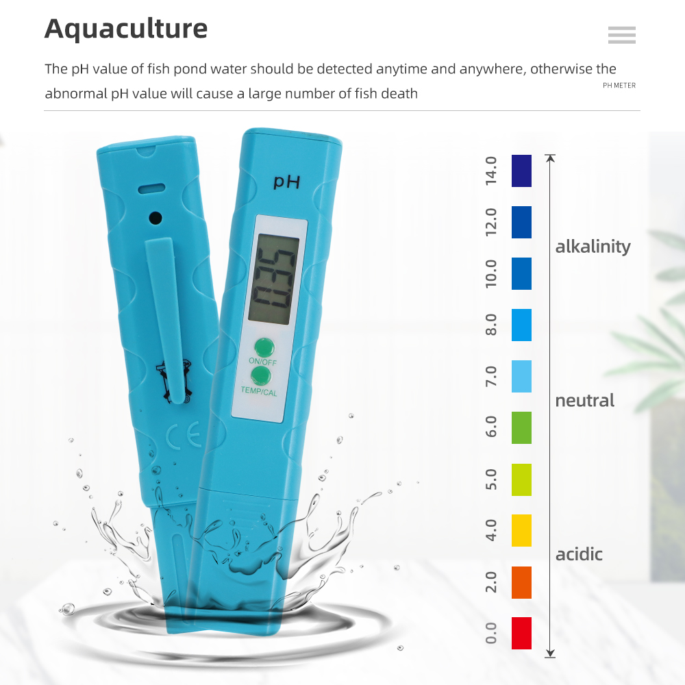 Ph Meter Digital Water Tester - PH 측정기 수족관 포켓 펜 0.01