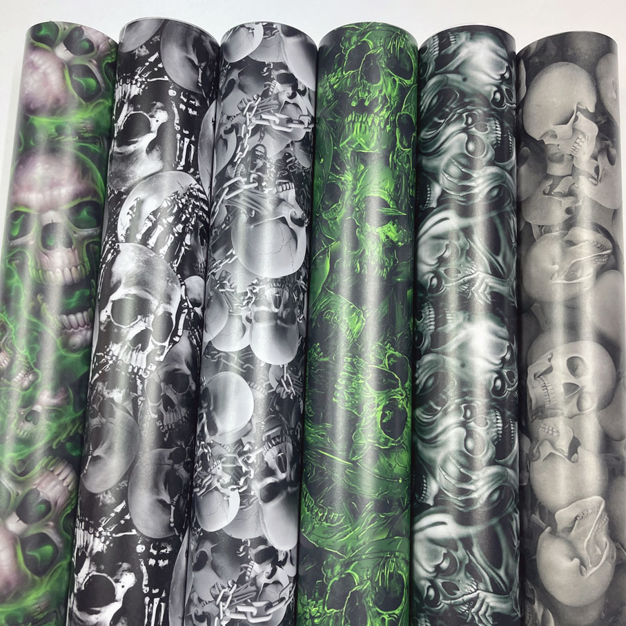 다양한 새로운 그래피티 해골 스티커밤 비닐 랩 필름 롤 - Air Bubble Wrap Roll Packaging 리뷰 및 가격