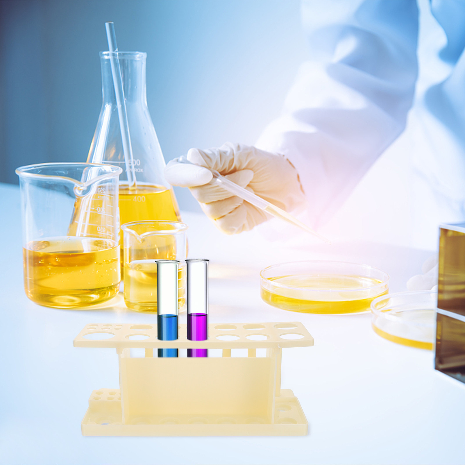 시험관 보관대, 실험실용 나무 선반, 학교 교육용 교구 - Lab Equipment 리뷰 및 가격