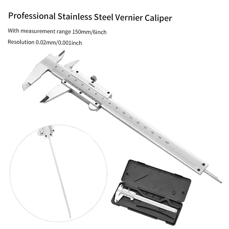 전문 스테인레스 스틸 버니어 캘리퍼스 게이지 0-150 - Digital Caliper 150Mm Stainless Steel 리뷰 및 가격