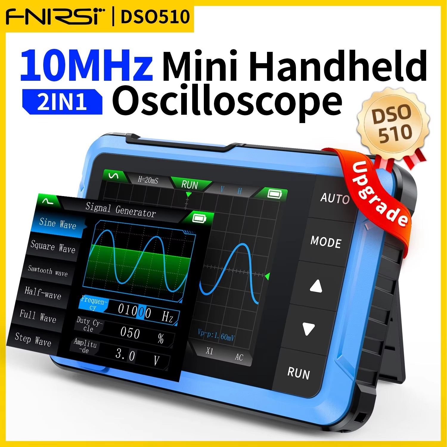 FNIRSI 새로운 DSO510 DSO152 DSO15 - Fnirsi Digital Oscilloscope Handheld 리뷰 및 가격