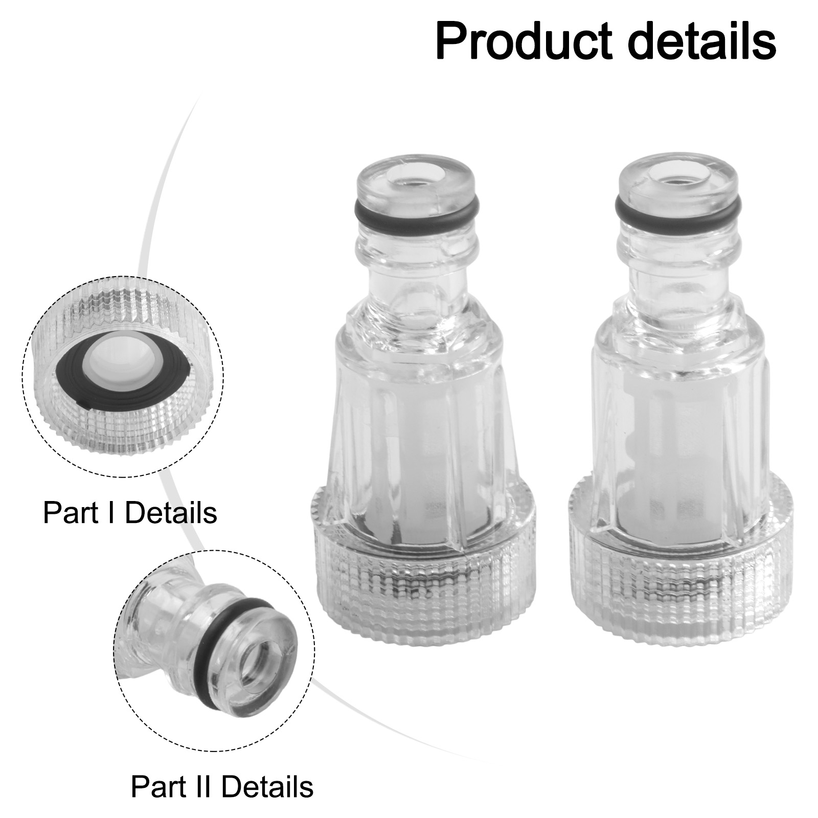2PCS 고압 세척기 워터 필터 입구 커넥터 교체 도구 - Vacuum Chamber Kit With Pump 리뷰 및 가격