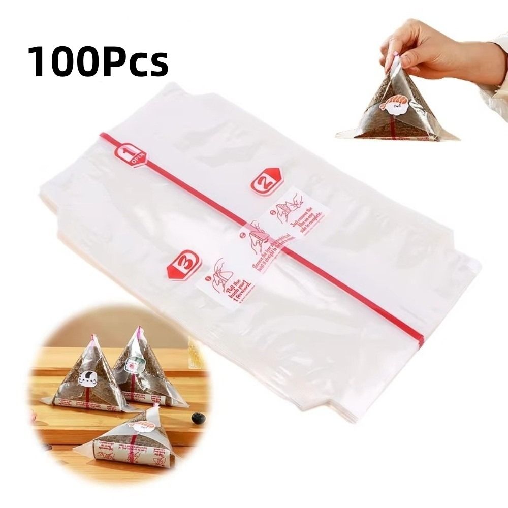 100개입 PP 일회용 삼각형 밥주먹밥 포장지 김 김  - Packaging 리뷰 및 가격