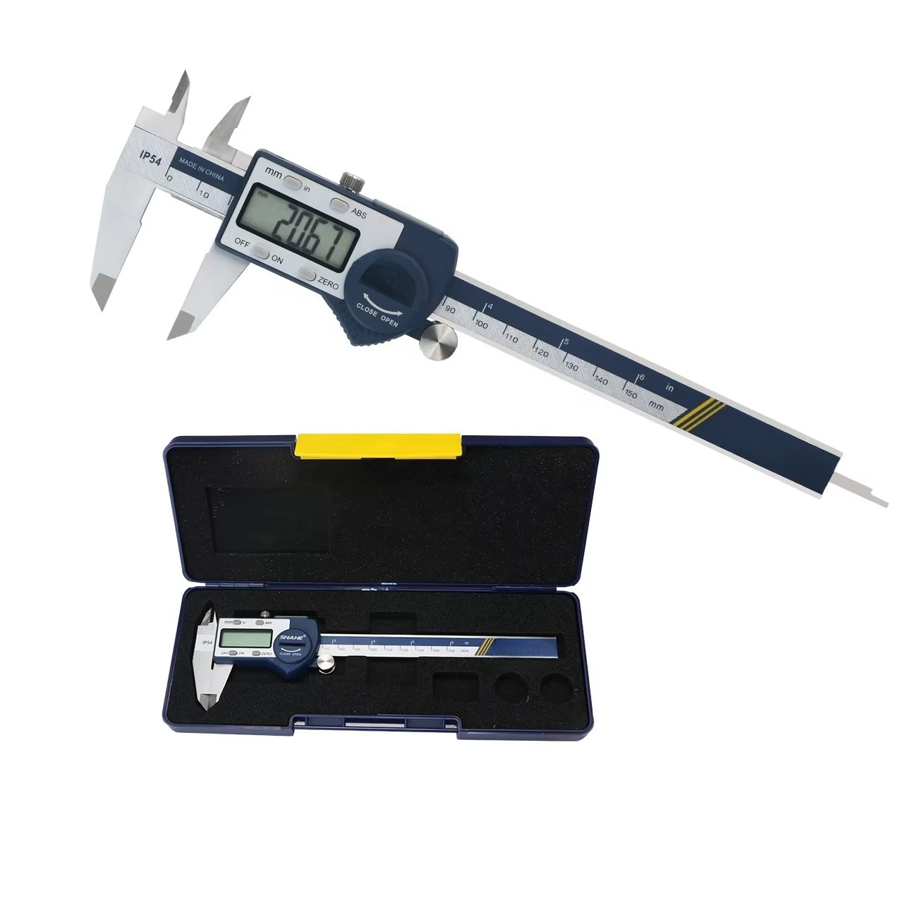 IP54 0-150mm 디지털 버니어 캘리퍼스 대형 L - Digital Caliper 150Mm Stainless Steel 리뷰 및 가격
