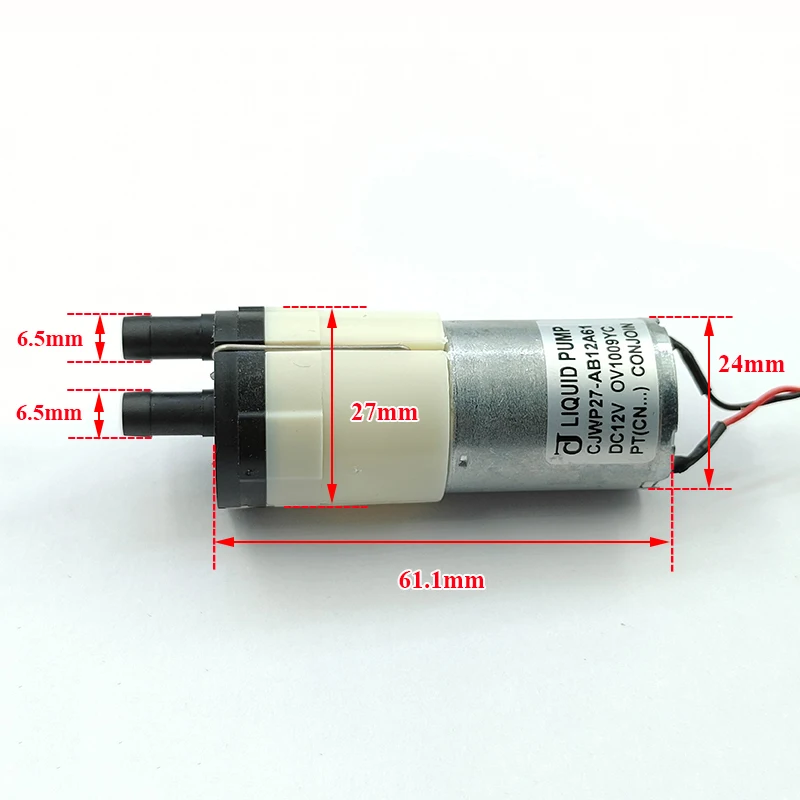 CJWP27-AB12A61 DC 12V 미니 다이어프램 - Mini Peristaltic Pump 12V 리뷰 및 가격