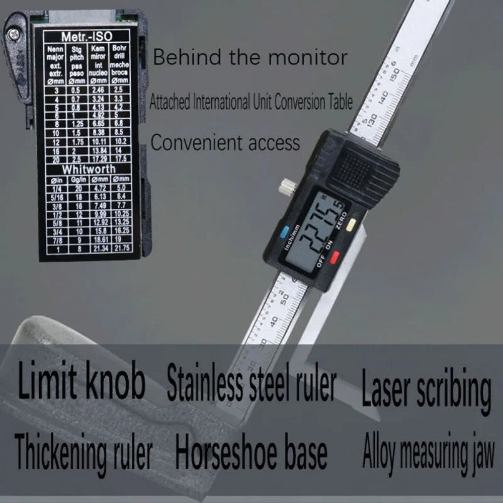 0-150mm 디지털 높이 게이지 전자 디지털 높이 게 - Digital Caliper 150Mm Stainless Steel 리뷰 및 가격