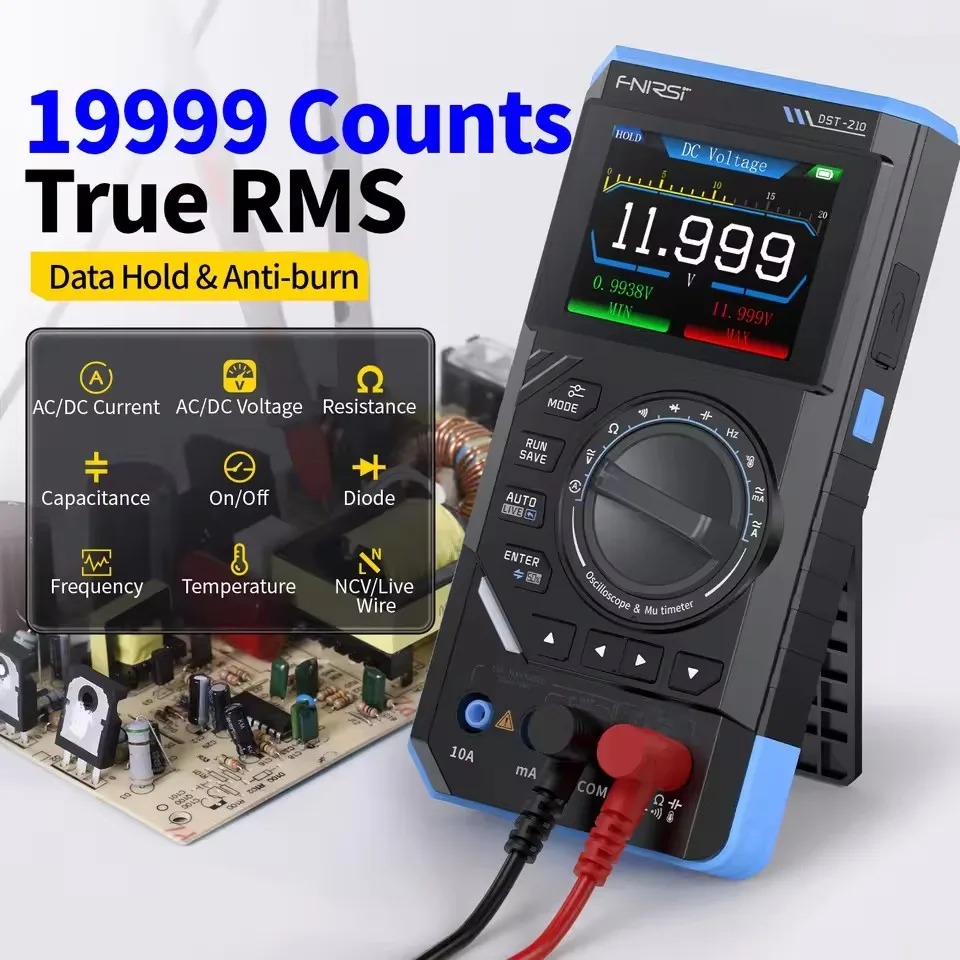 DST210 3-in-1 디지털 멀티미터 10MHz 오 - Fnirsi Digital Oscilloscope Handheld 리뷰 및 가격